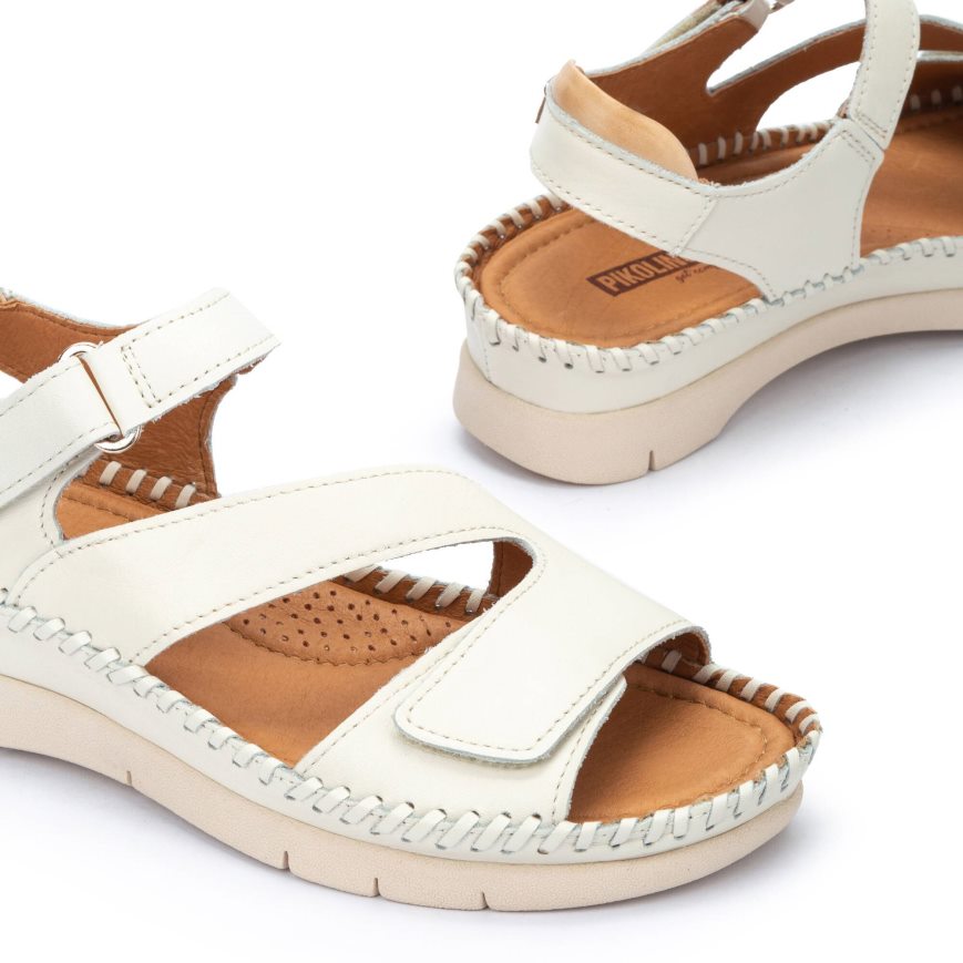 White Pikolinos ALTEA Women's Sandals | PTMN7T018