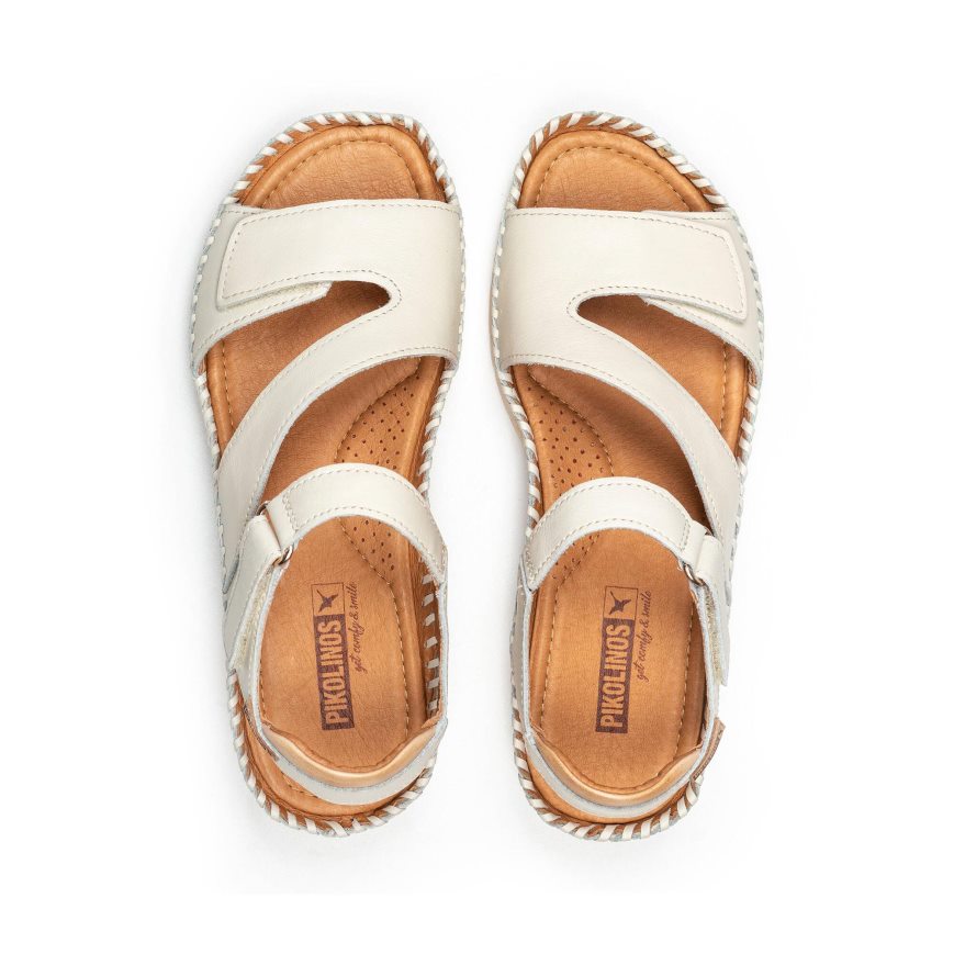 White Pikolinos ALTEA Women's Sandals | PTMN7T018