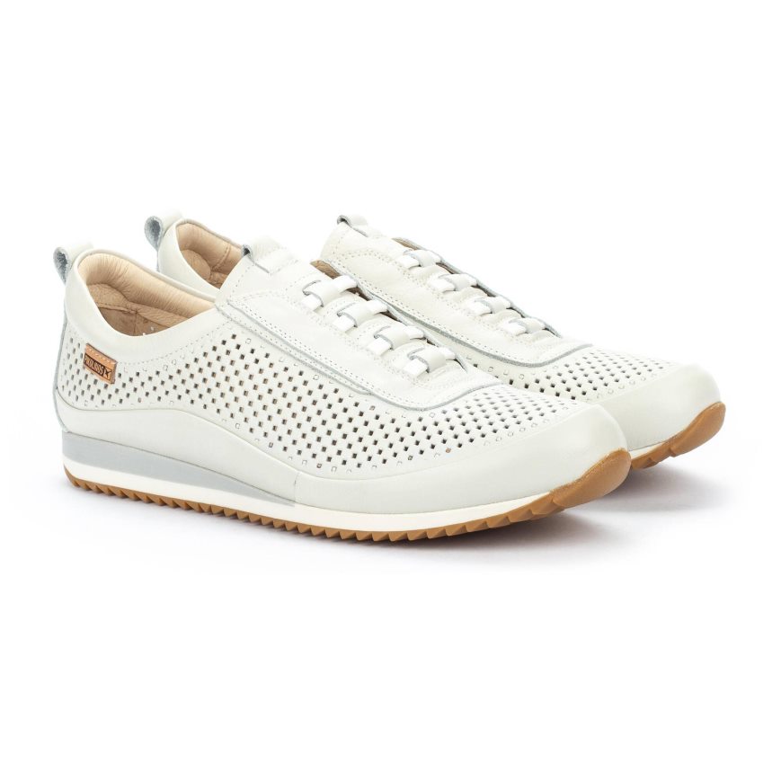 White Pikolinos LIVERPOOL Men's Sneakers | FQMG0T431