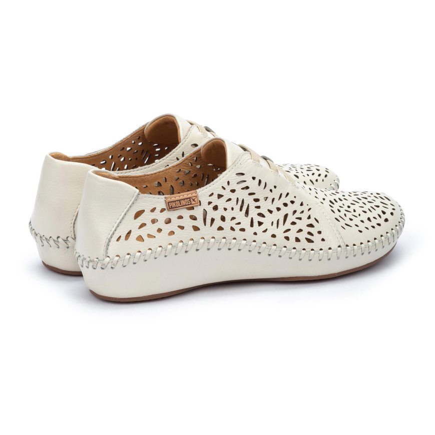 White Pikolinos P. VALLARTA Women's Loafers | APEN183T2