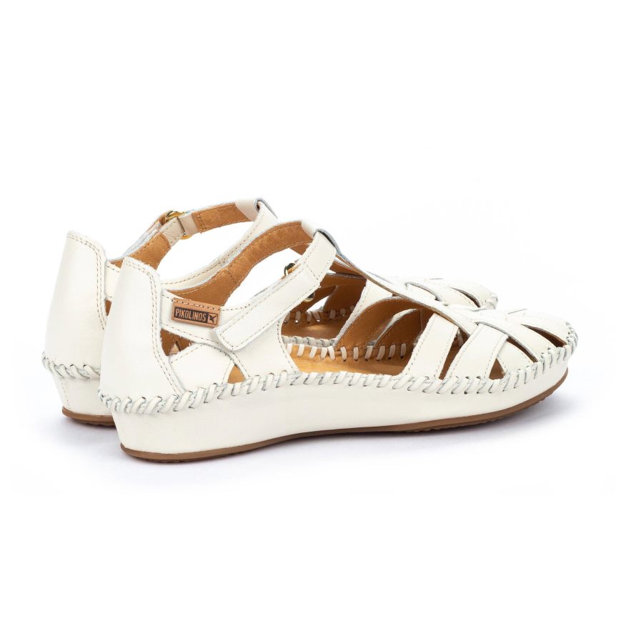 White Pikolinos P. VALLARTA Women's Sandals | SDLG72839