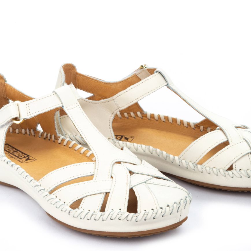 White Pikolinos P. VALLARTA Women's Sandals | SDLG72839