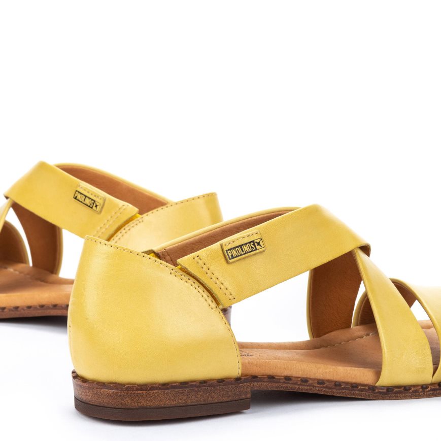 Yellow Pikolinos ALGAR Women's Sandals | XWRA23091