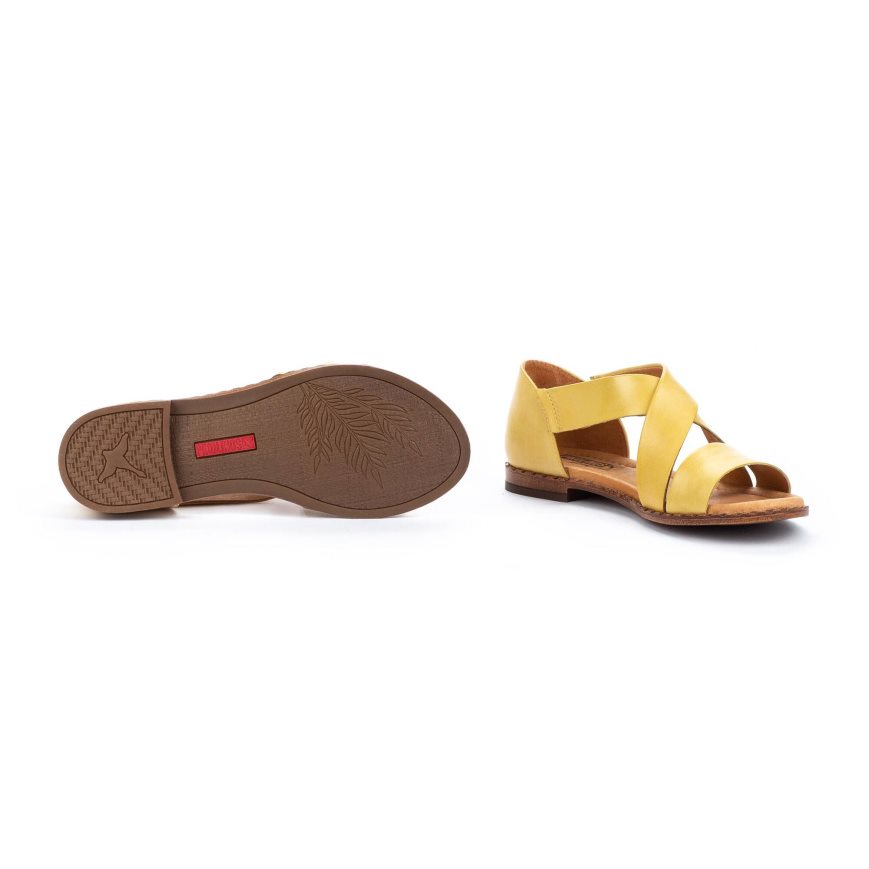 Yellow Pikolinos ALGAR Women's Sandals | XWRA23091