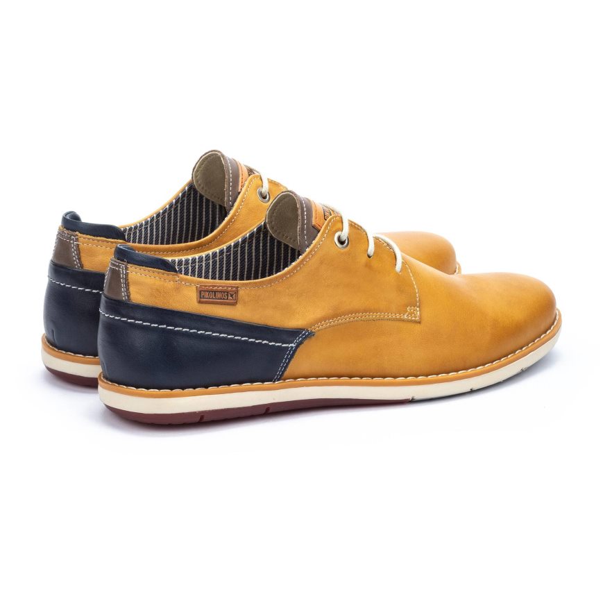 Yellow Pikolinos JUCAR Men's Casual Shoes | LMIQ07283