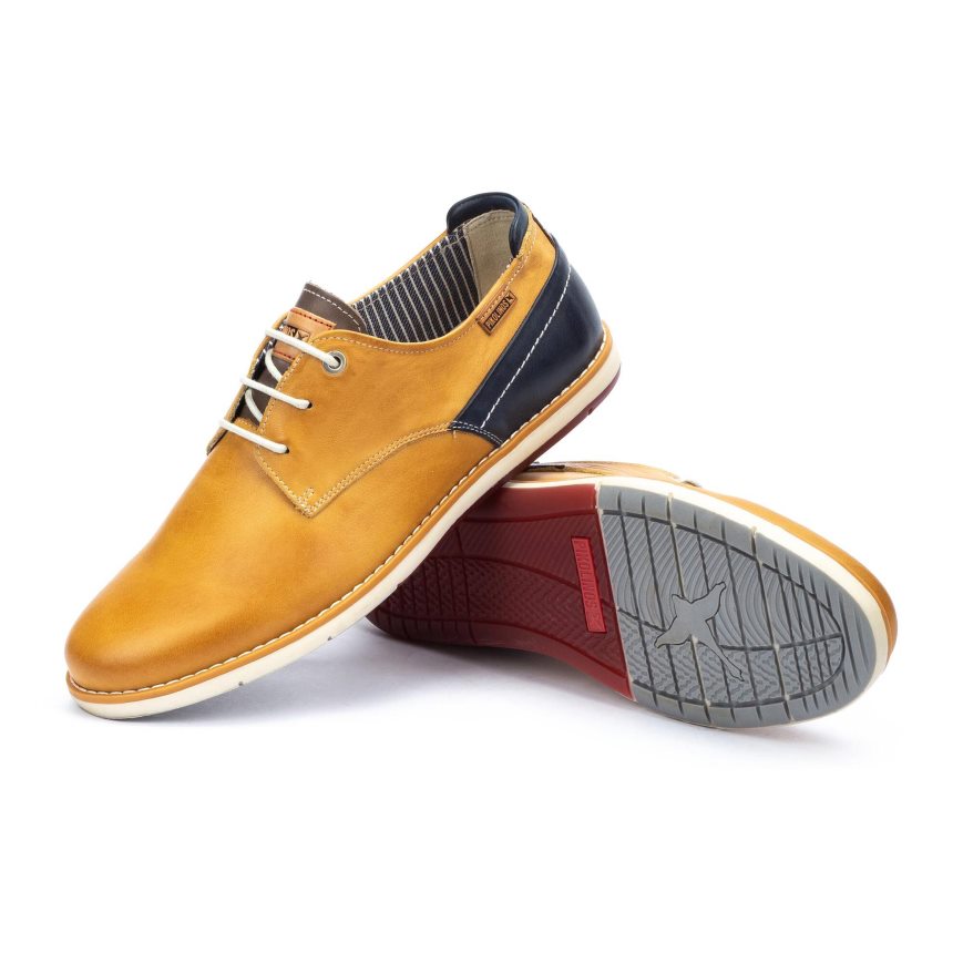 Yellow Pikolinos JUCAR Men's Casual Shoes | LMIQ07283