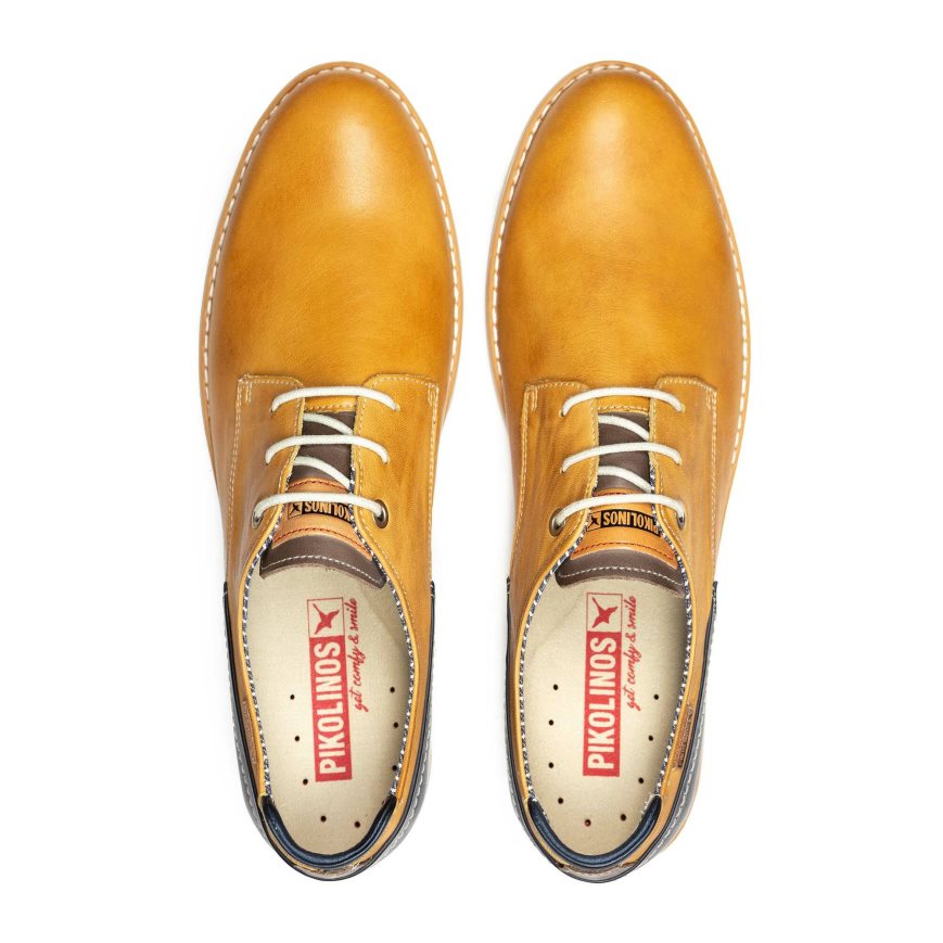 Yellow Pikolinos JUCAR Men's Casual Shoes | LMIQ07283