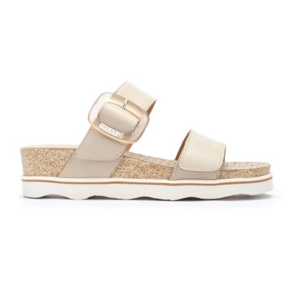 Beige Pikolinos MENORCA Women's Sandals | SBYM26187