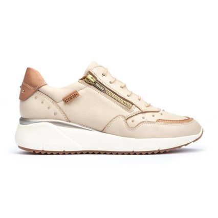 Beige Pikolinos SELLA Women's Sneakers | WDIN47218