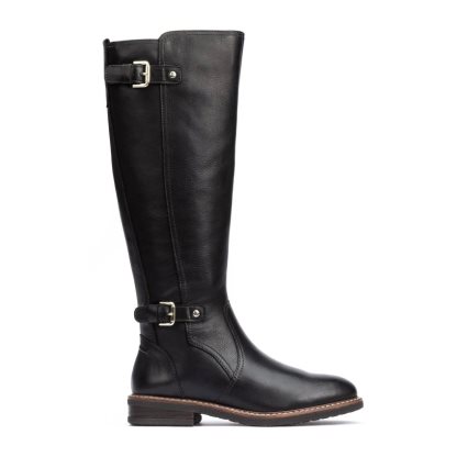 Black Pikolinos ALDAYA Women's Knee-high Boots | IXQC2T748