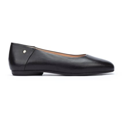 Black Pikolinos ALMERIA Women's Ballet Flats | QHVY80746