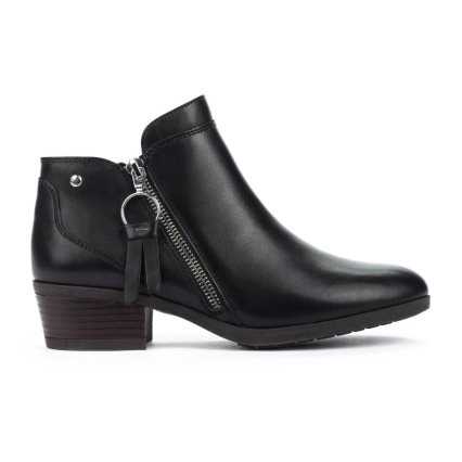 Black Pikolinos DAROCA Women's Ankle Boots | NIEH30246