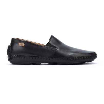 Black Pikolinos JEREZ Men's Moccasins | TJMR39721