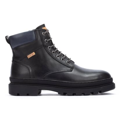 Black Pikolinos OURENSE Men's Ankle Boots | 1QVA7036T