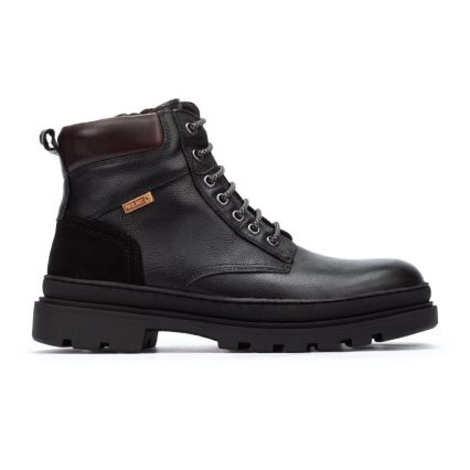 Black Pikolinos OURENSE Men's Ankle Boots | MFZNT8621