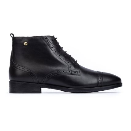 Black Pikolinos ROYAL Women's Ankle Boots | BSHC9T876