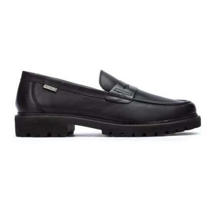 Black Pikolinos TOLEDO Men's Moccasins | RWOT79T20