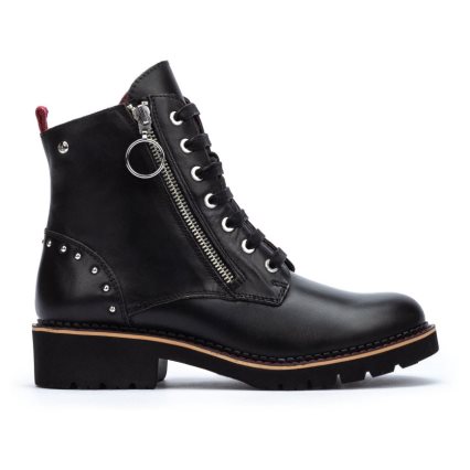 Black Pikolinos VICAR Women's Ankle Boots | ACLD91208