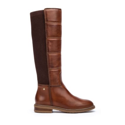 Brown Pikolinos ALDAYA Women's Knee-high Boots | TSYL64802