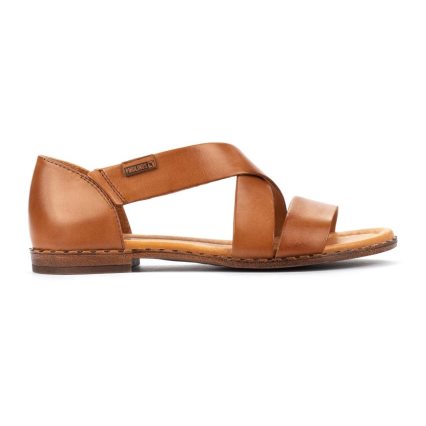 Brown Pikolinos ALGAR Women's Sandals | HJNF76821