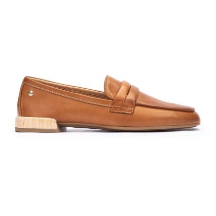 Brown Pikolinos ALMERIA Women's Loafers | NOA108296