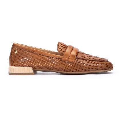 Brown Pikolinos ALMERIA Women's Loafers | RLNZ96483