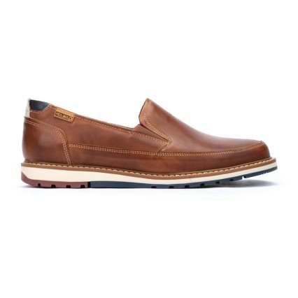 Brown Pikolinos BERNA Men's Moccasins | PDXY4987T