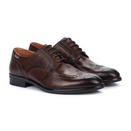 Brown Pikolinos BRISTOL Men's Casual Shoes | 1EHD70496