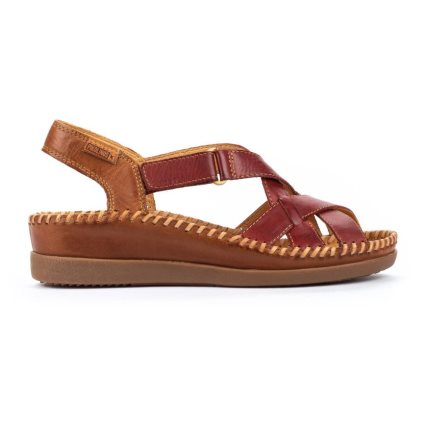 Brown Pikolinos CADAQUES Women's Sandals | MPZGT1902