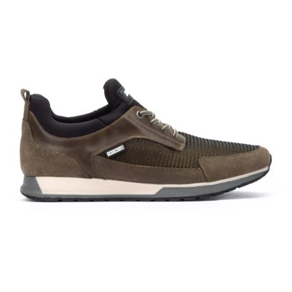 Brown Pikolinos CAMBIL Men's Sneakers | MVGU04T97