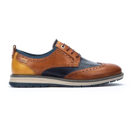 Brown Pikolinos CANET Men's Lace Up Shoes | GANL89762