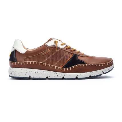 Brown Pikolinos FUENCARRAL Men's Sneakers | GJVT2496T