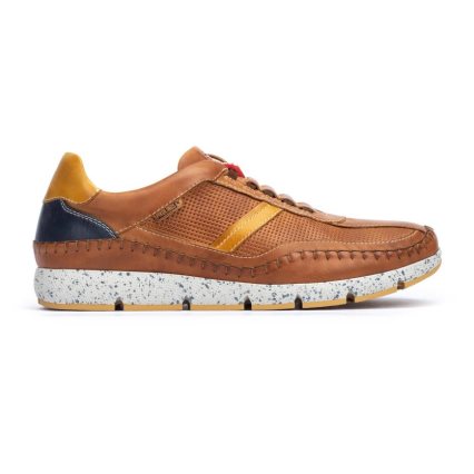 Brown Pikolinos FUENCARRAL Men's Sneakers | LQDT01462