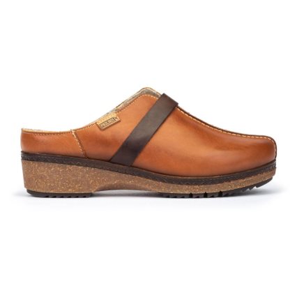 Brown Pikolinos GRANADA Women's Clogs | FLQI39T76