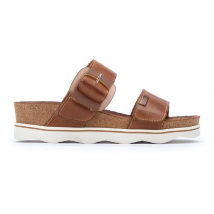 Brown Pikolinos MENORCA Women's Sandals | DIBA3T642