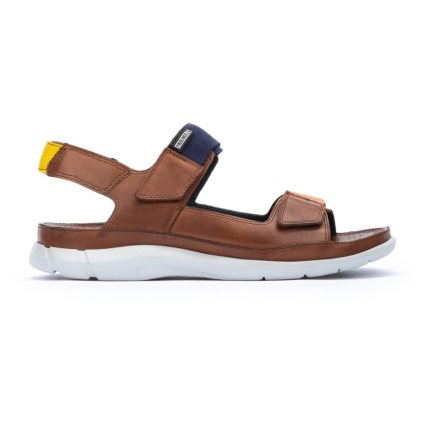 Brown Pikolinos OROPESA Men's Sandals | SNIOT4867