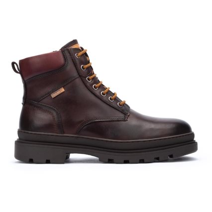 Brown Pikolinos OURENSE Men's Ankle Boots | BHQG90341