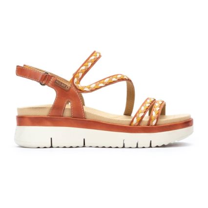 Brown Pikolinos PALMA Women's Sandals | OPDR78614