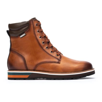 Brown Pikolinos PIRINEOS Men's Ankle Boots | H1GP02791