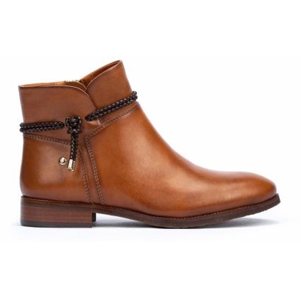 Brown Pikolinos ROYAL W4D-8908 Women's Ankle Boots | OEPT97214