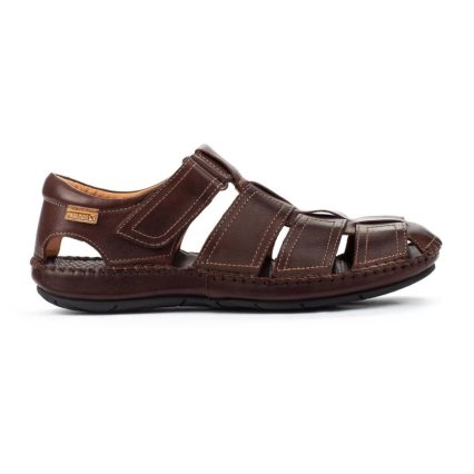 Brown Pikolinos TARIFA Men's Sandals | QIZ103918