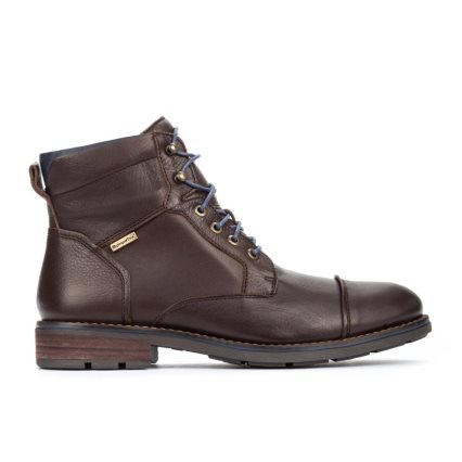 Brown Pikolinos YORK Men's Ankle Boots | FRTI4T802