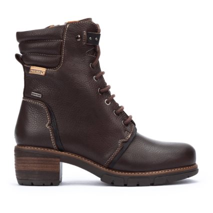 Chocolate Pikolinos SAN SEBASTIAN Women's Ankle Boots | ECIG710T2