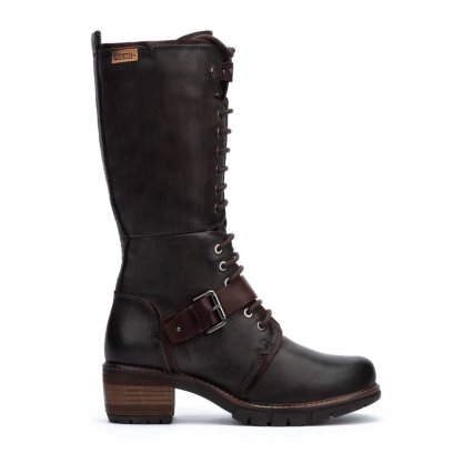 Chocolate Pikolinos SAN SEBASTIAN Women's Ankle Boots | WCN196T18