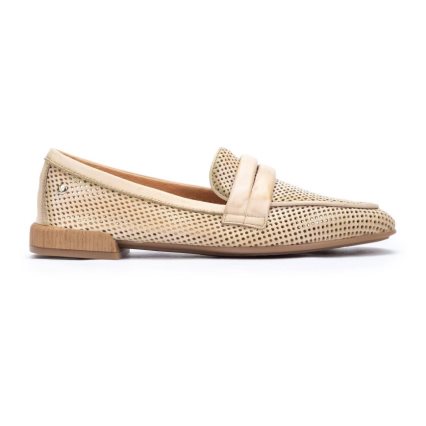 Cream Pikolinos ALMERIA Women's Loafers | DIOP968T3