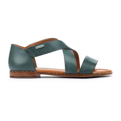 Turquoise Pikolinos ALGAR Women's Sandals | YAMB07819