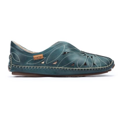 Turquoise Pikolinos JEREZ Women's Moccasins | TMJI90483