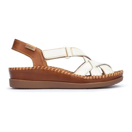 White Pikolinos CADAQUES Women's Sandals | 1HSE31894