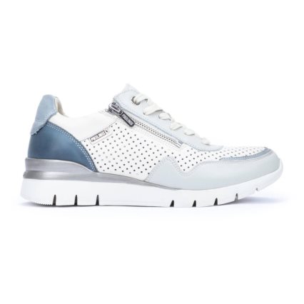 White Pikolinos CANTABRIA Women's Sneakers | OWFE78326