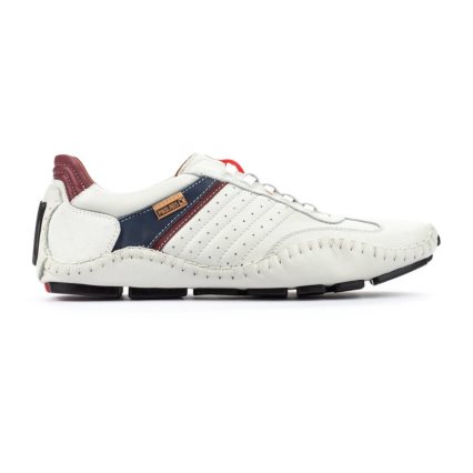 White Pikolinos FUENCARRAL Men's Sneakers | OUZE76810